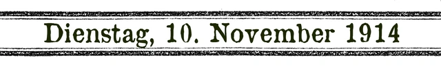 10. November 1914
