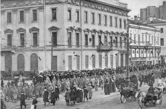 Österreich-ungarische Kriegsgefangene in Petrograd
