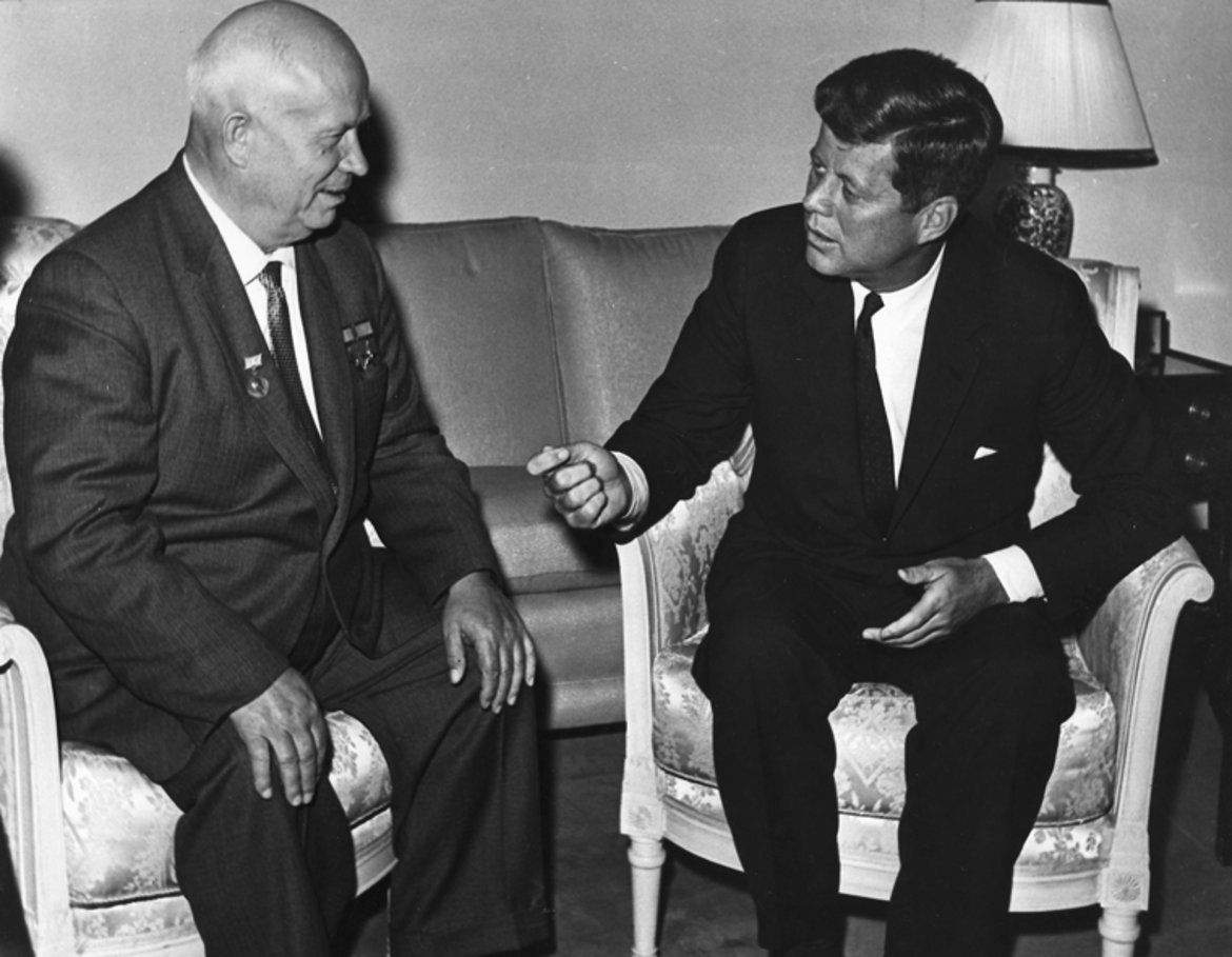 Kennedy und Chruschtschow – Gipfeltreffen in Wien 1961