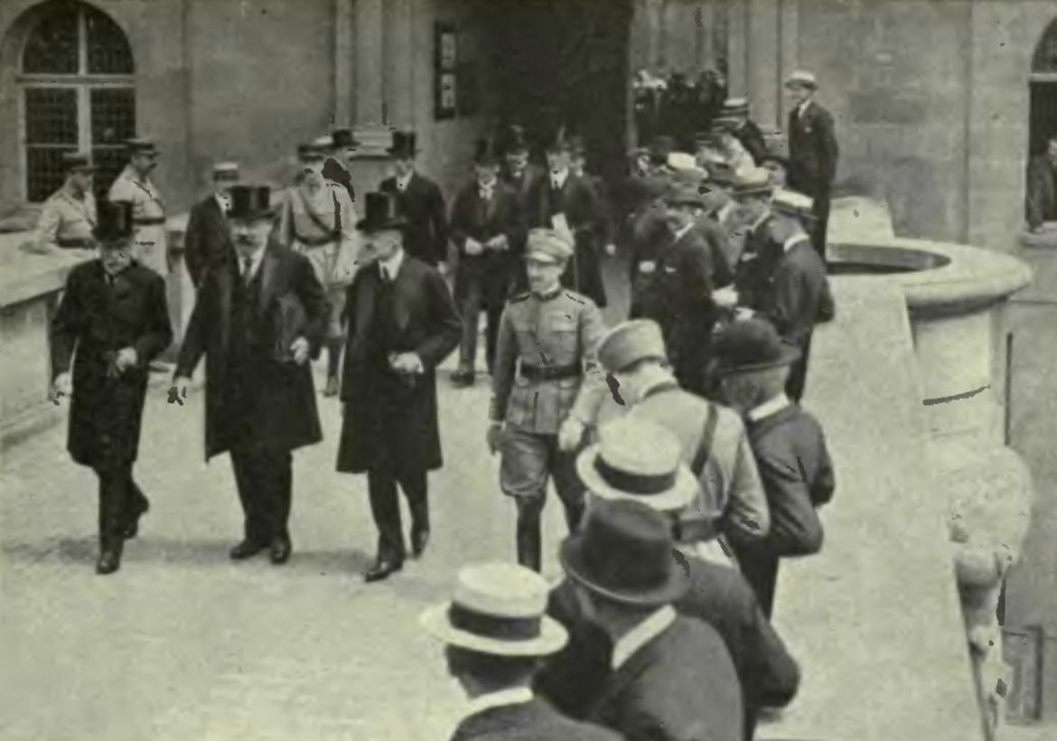 Karl Renner in Saint-Germain 1919