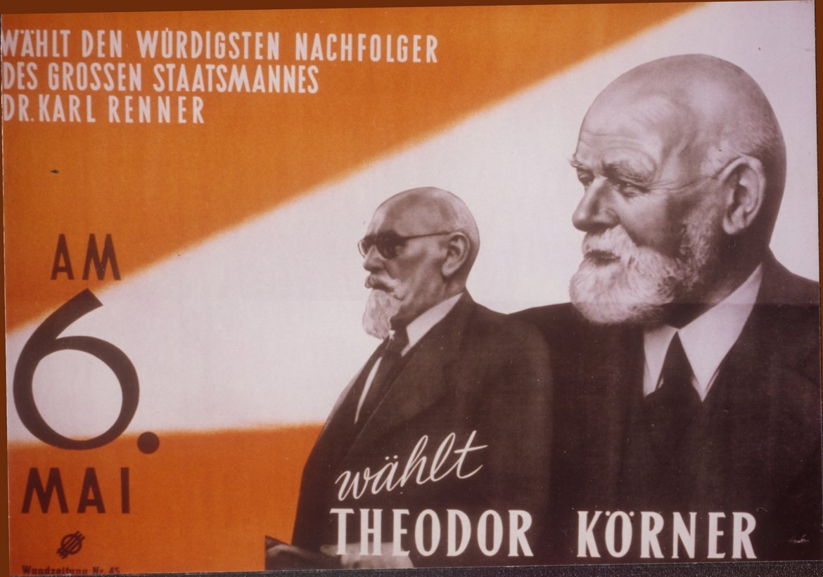 Wahlplakat für Theodor Körner