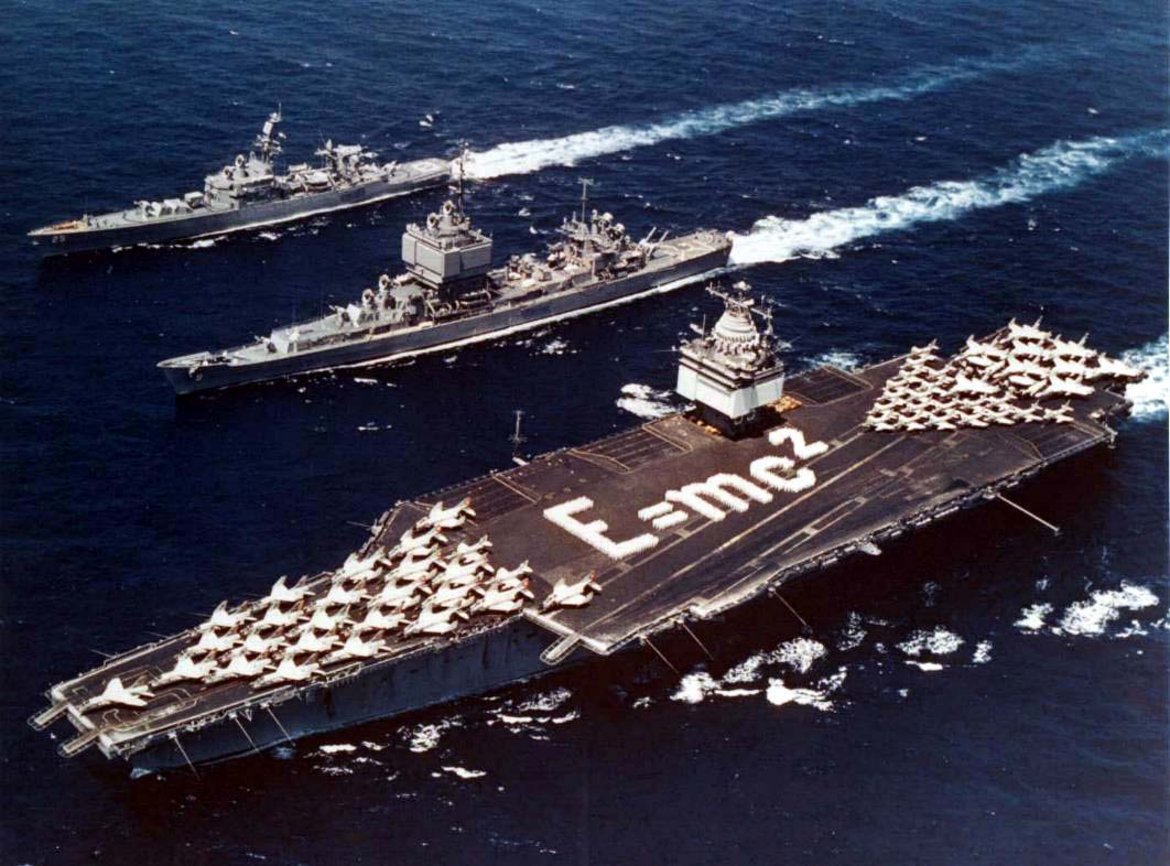 Operation Sea Orbit war die erste Weltumrundung von atombetriebenen Schiffen der US Navy im Jahr 1964.