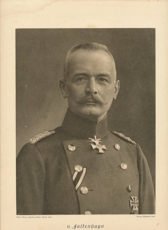 Kriegsminister Erich von Falkenhayn