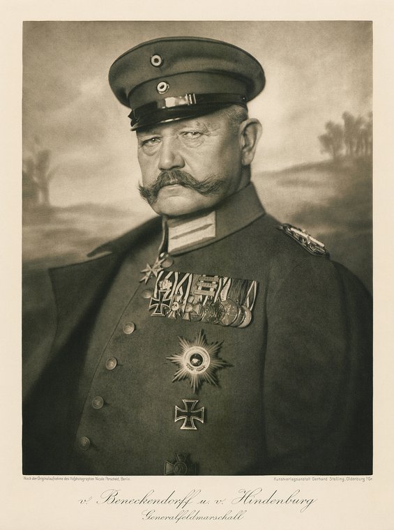 Generalfeldmarschall Paul von Hindenubrg