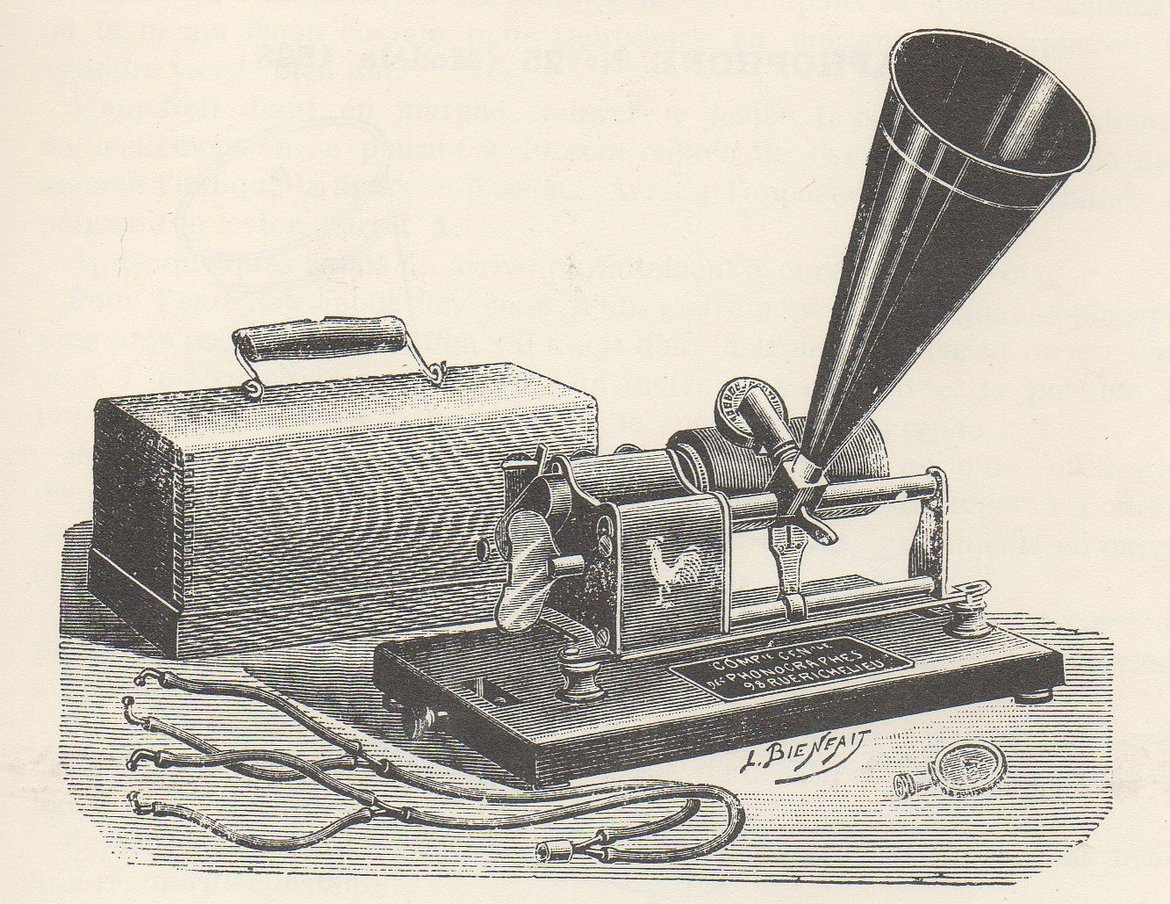 Pathé-Phonograph, 1898