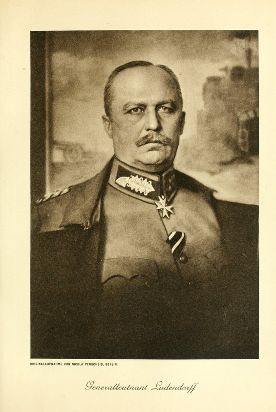 Generalleutnant Erich Ludendorff