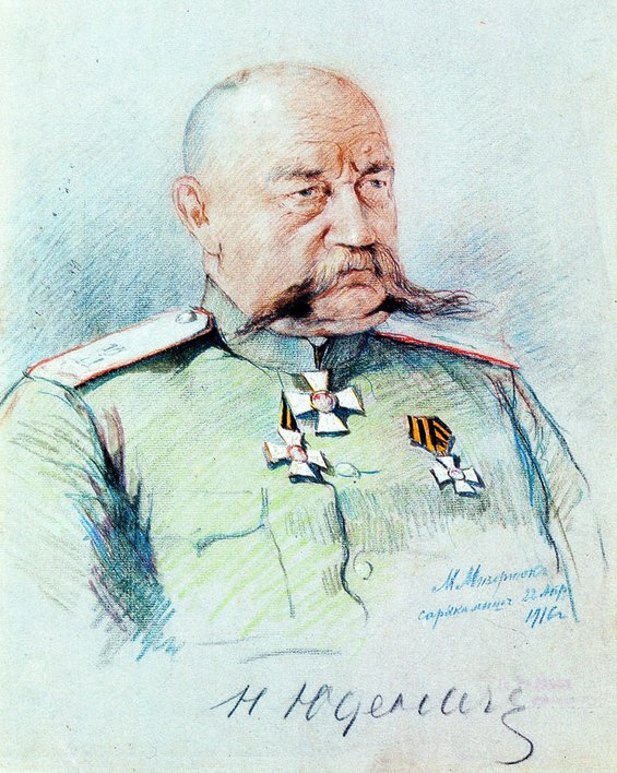 Der russische General Nikolai Judenitsch
