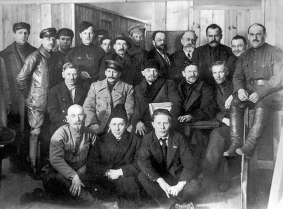 Stalin, Lenin und Kalinin 1919