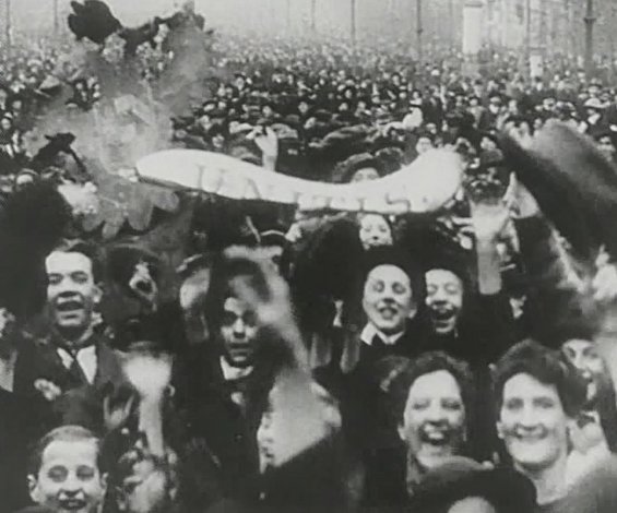 <p>Jubel in Prag - Oktober&nbsp;1918</p>